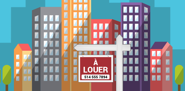Illustration de la location en copropriété divise au Québec